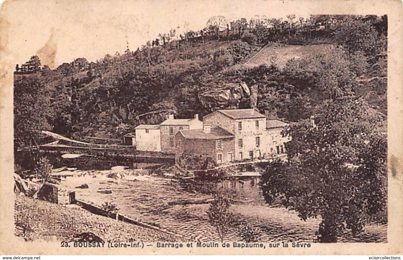 Boussay     44     Barrage Et Moulin De Bapaume      ( Voir Scan) - Boussay