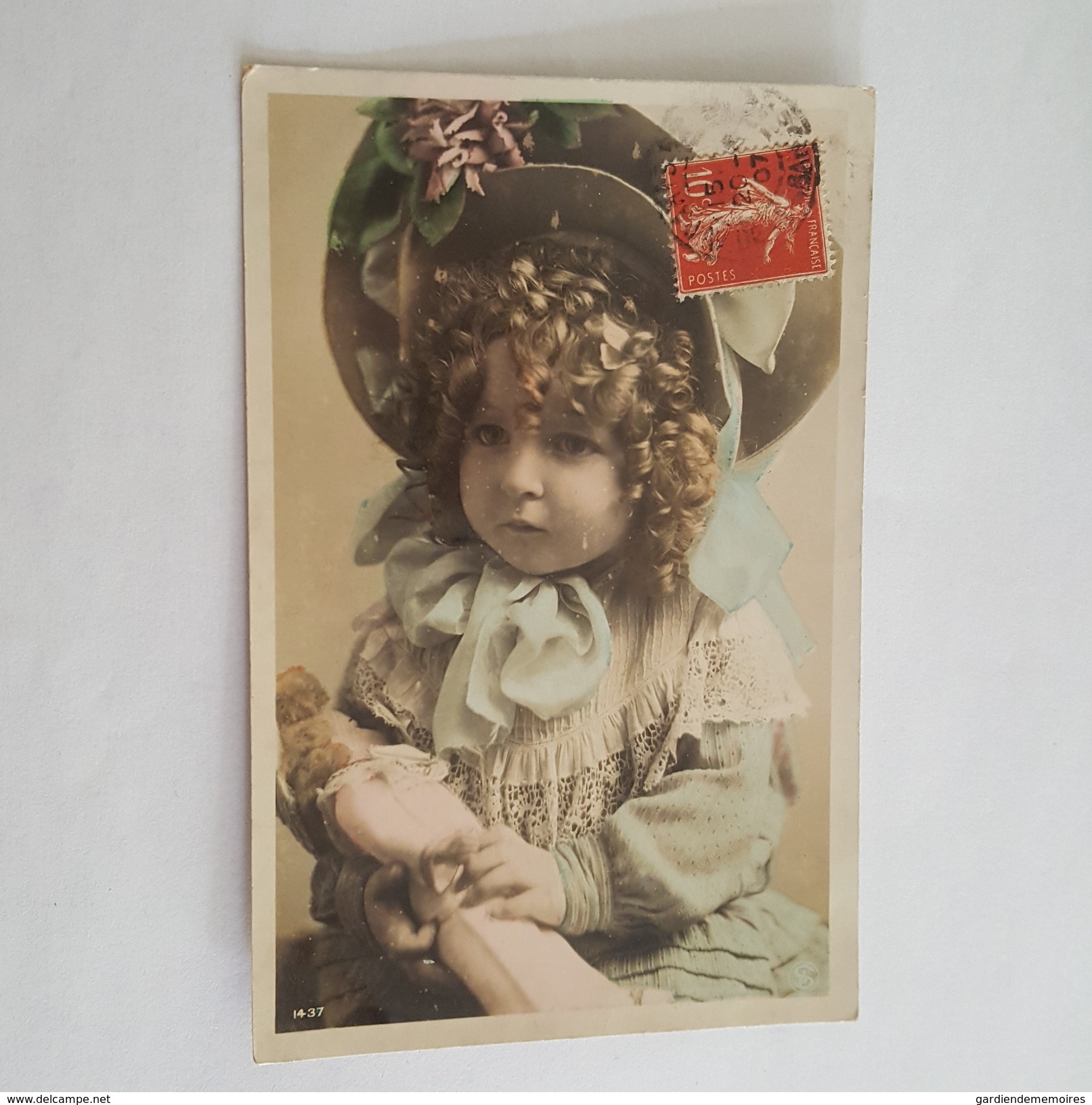 Poupée Ancienne - Doll - Fillette Au Jolie Chapeau - Spielzeug & Spiele