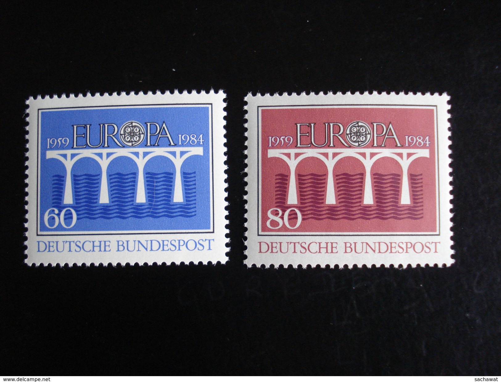 Allemagne - Europa 1984 "Pont De Coopération" - Y.T. 1042/1043 - Neuf (**) Mint (MNH) - 1984