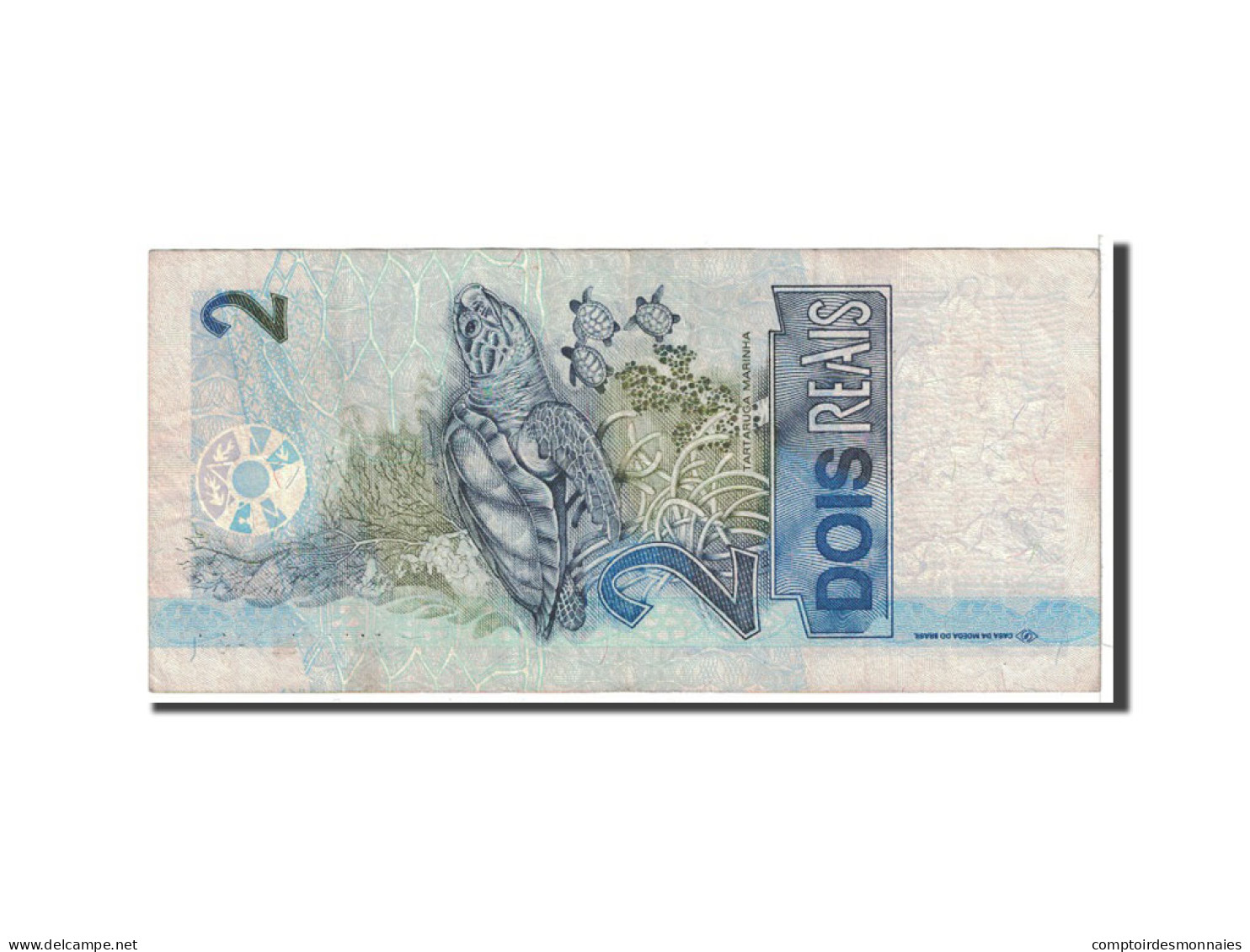 Billet, Brésil, 2 Reais, 2001, Undated, KM:249b, TTB - Brésil