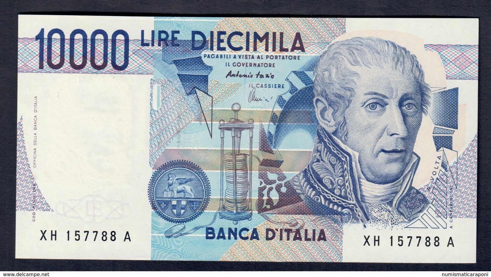 10000 Lire Alessandro Volta Serie Sostitutiva XH 1997 Q.fds  LOTTO 1650 - 10.000 Lire