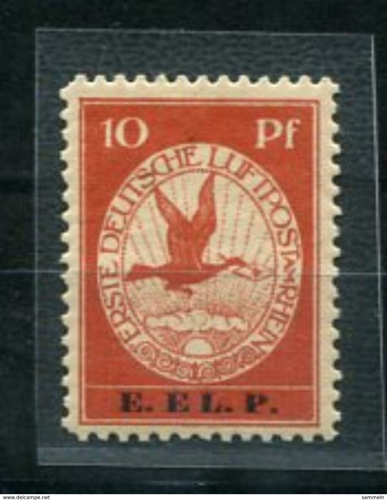 6091 - DEUTSCHES REICH - Mi.Nr.V (E.EL.P.) Mit Falz / Mint But Hinged Stamp - Unused Stamps