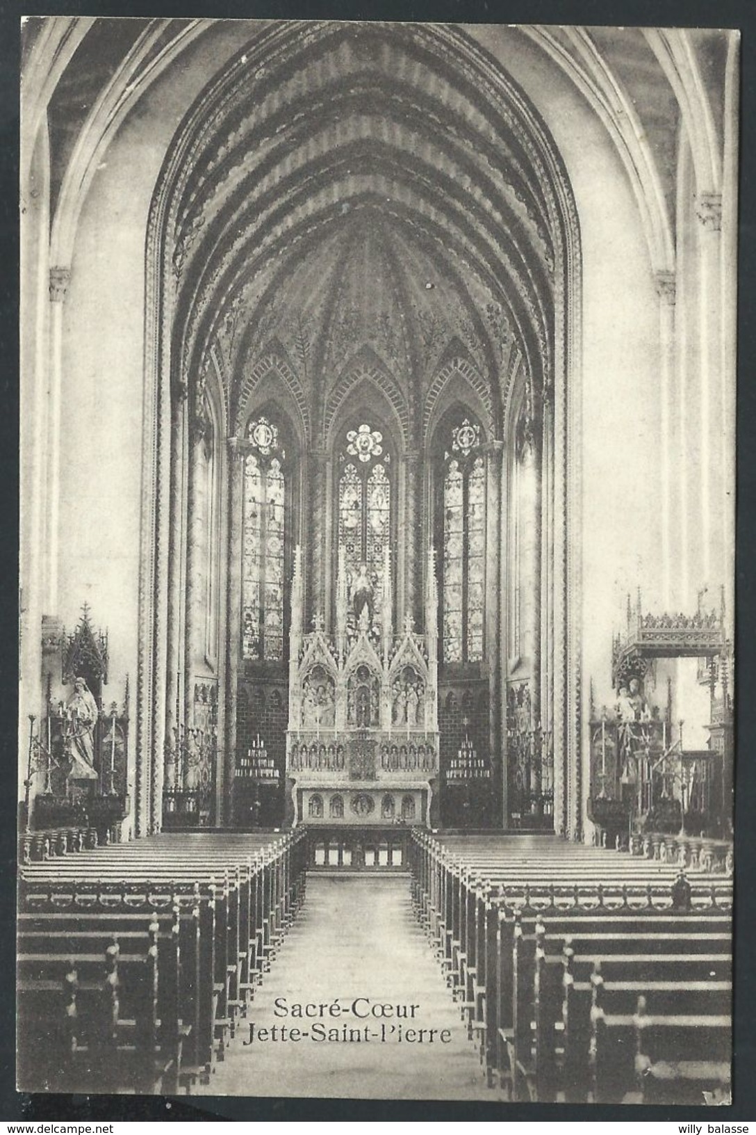 +++ CPA - JETTE ST PIERRE - Sacré Coeur  // - Jette