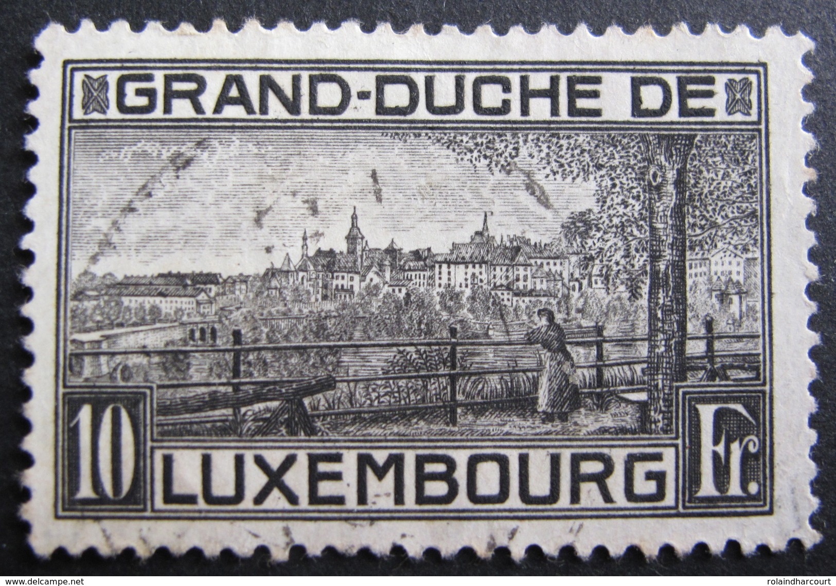 LOT R1537/15 - LUXEMBOURG - 1923 - PAYSAGE - N°141 - Cote : 16,00 &euro; - Gebruikt