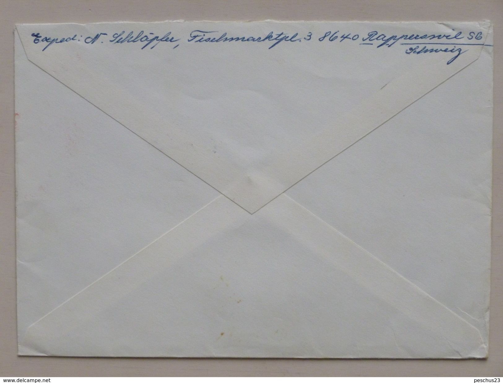 SUISSE / SCHWEIZ / SWITZERLAND // 1966, Brief Mit 10Rp./30Rp. Sondermarken UIT-KONGRESS, Gelaufen, Sauber Gestempelt - Lettres & Documents