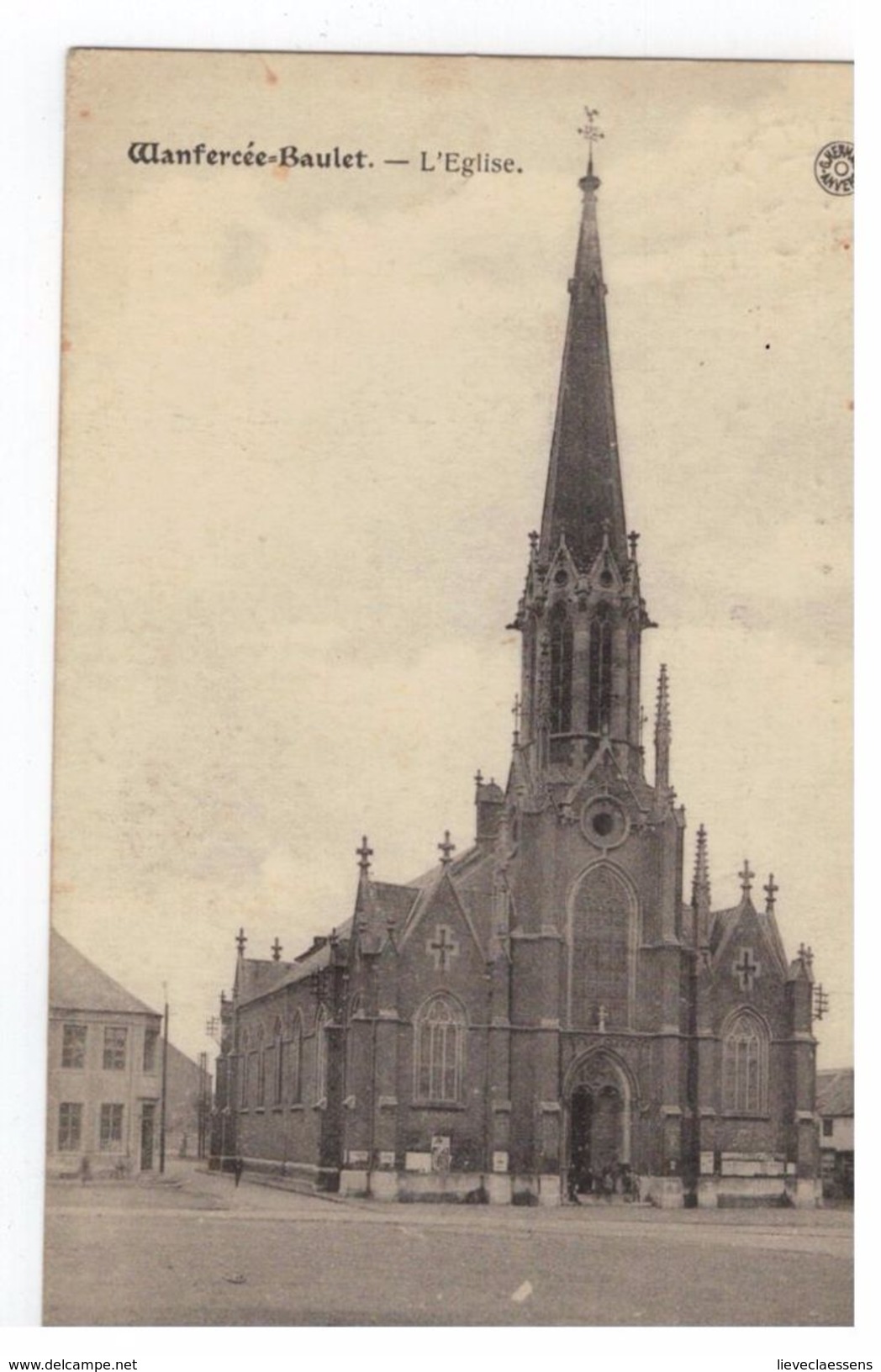 Wanfercée-Baulet. -  L'Eglise - Fleurus