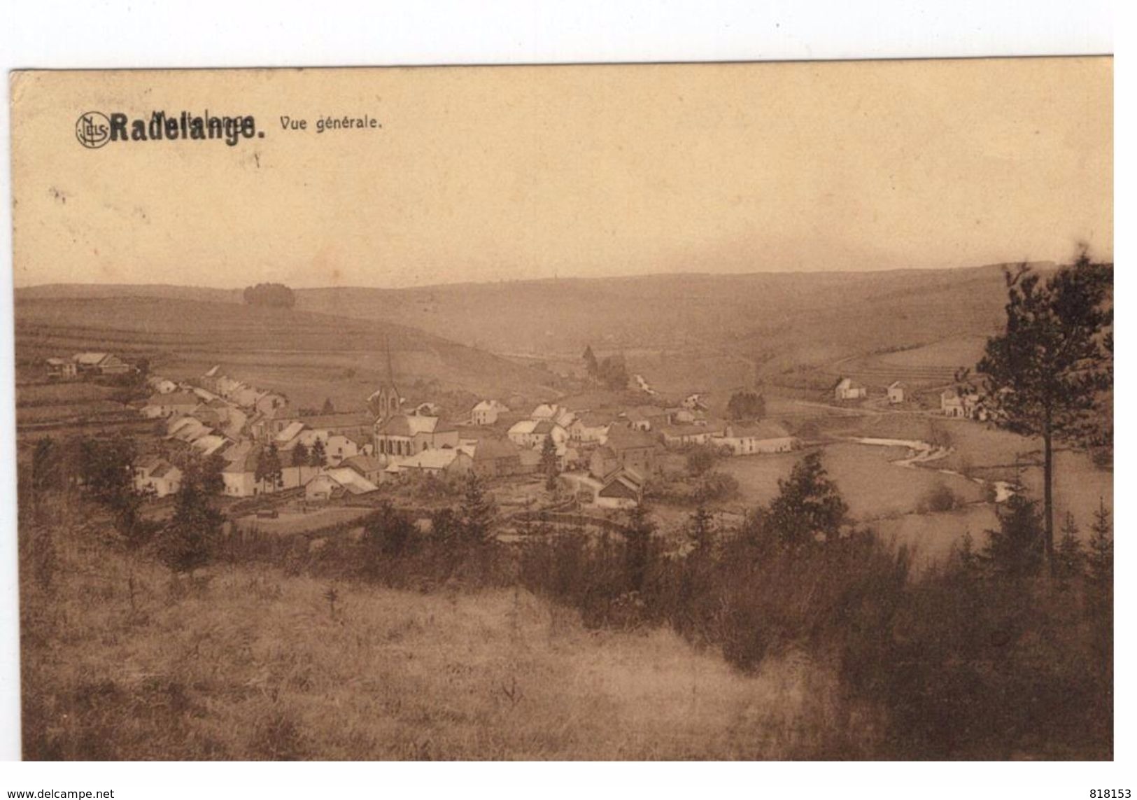 Radelange . Vue Générale - Martelange