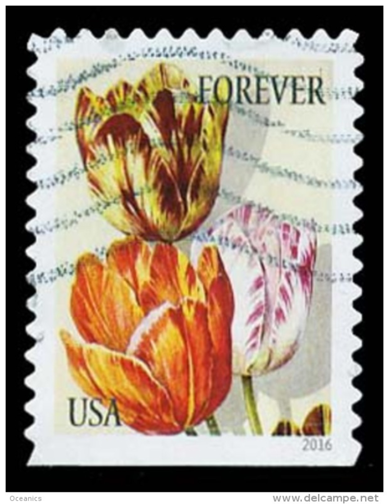 Etats-Unis / United States (Scott No.5049 - Fleurs / Flowers) (o) - Gebraucht