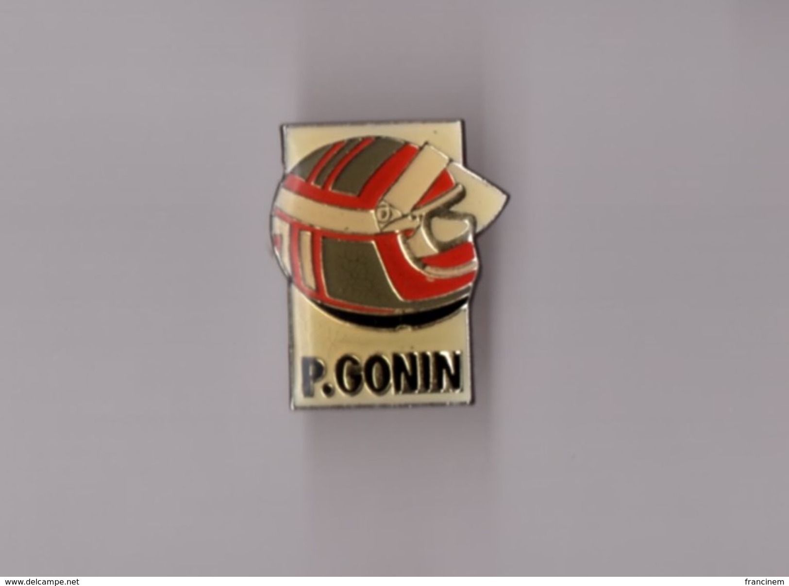 Pin's Formule 1 - Patrick Gonin - Car Racing - F1