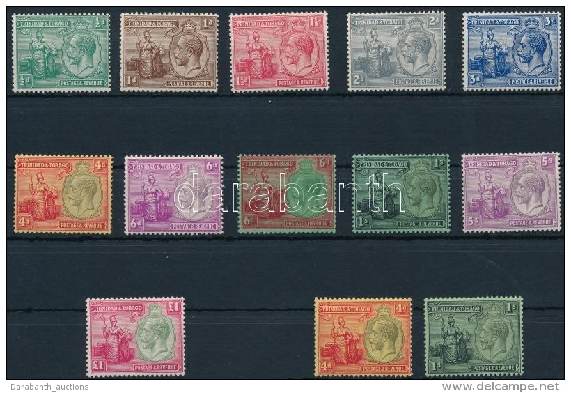 ** * 1922 Forgalmi Sor Mi 102-114 (Mi 104-106 Falcos / Hinged) - Sonstige & Ohne Zuordnung