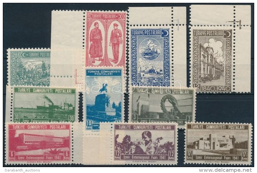 ** 1940-1941 2 Db Klf Sor Mi 1094-1097, 1098-1103 - Sonstige & Ohne Zuordnung