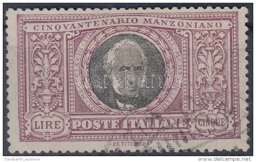 O 1923 Alessandro Manzoni Mi 193 - Altri & Non Classificati