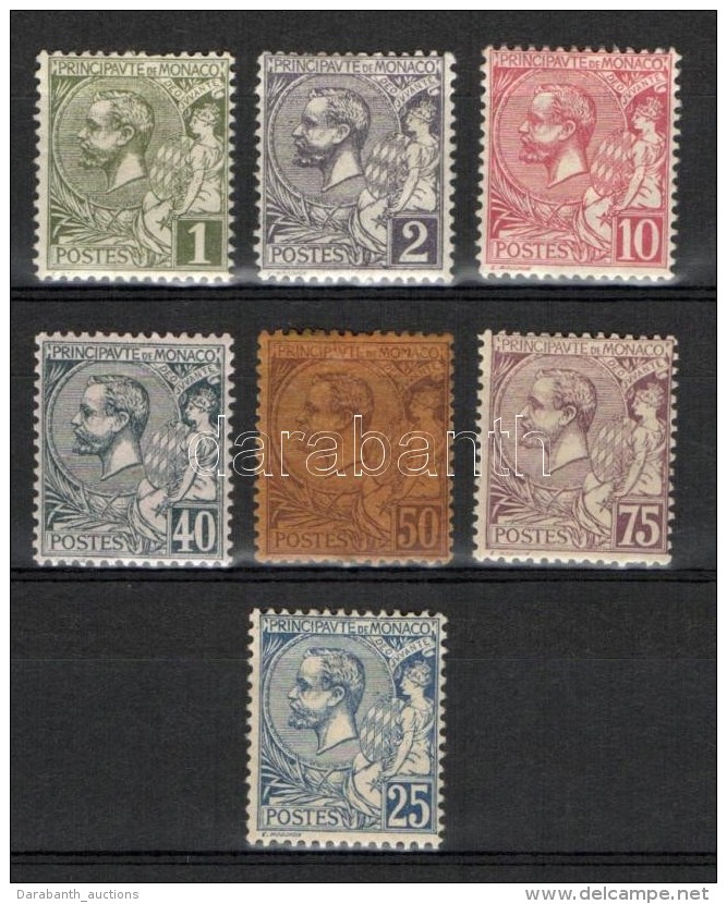 * 1891/1901 Mi 11, 12, 14, 17, 18, 19, 25 - Sonstige & Ohne Zuordnung