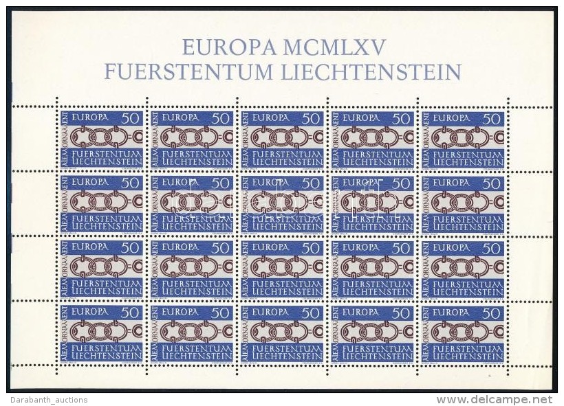 ** 1965 Eur&oacute;pa CEPT Kis&iacute;v Mi 454 - Sonstige & Ohne Zuordnung