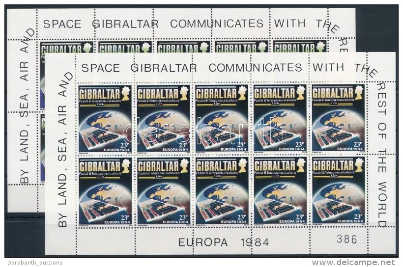 ** 1984 Europa CEPT Kis&iacute;vsor Mi 475-476 - Sonstige & Ohne Zuordnung