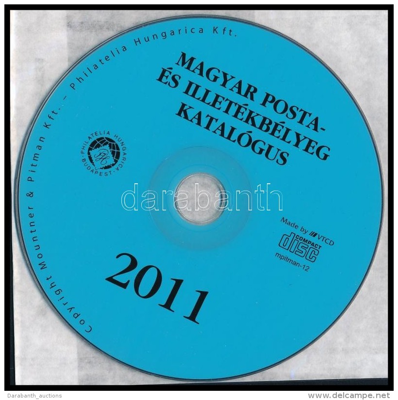 Magyar Posta- &eacute;s Illet&eacute;kb&eacute;lyeg Katal&oacute;gus 2011 CD-rom - Other & Unclassified