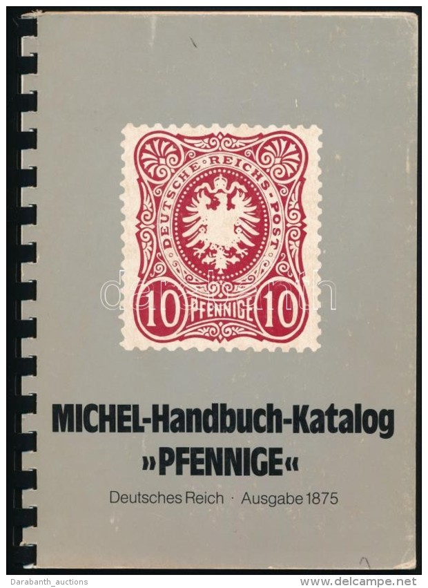 Michel Handbuch Katalog Pfennige Deutsches Reich Ausgabe 1875 - Sonstige & Ohne Zuordnung