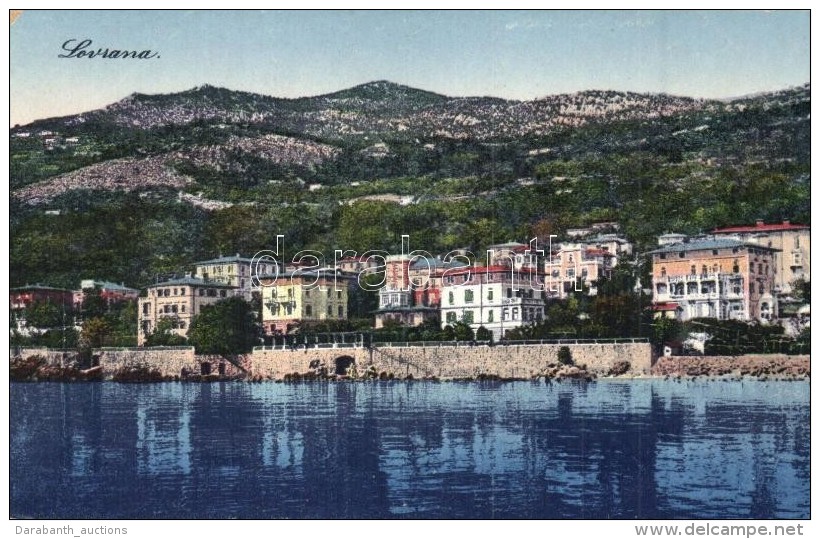 ** T2/T3 Lovran, Lovrana; General View, Port (EK) - Ohne Zuordnung