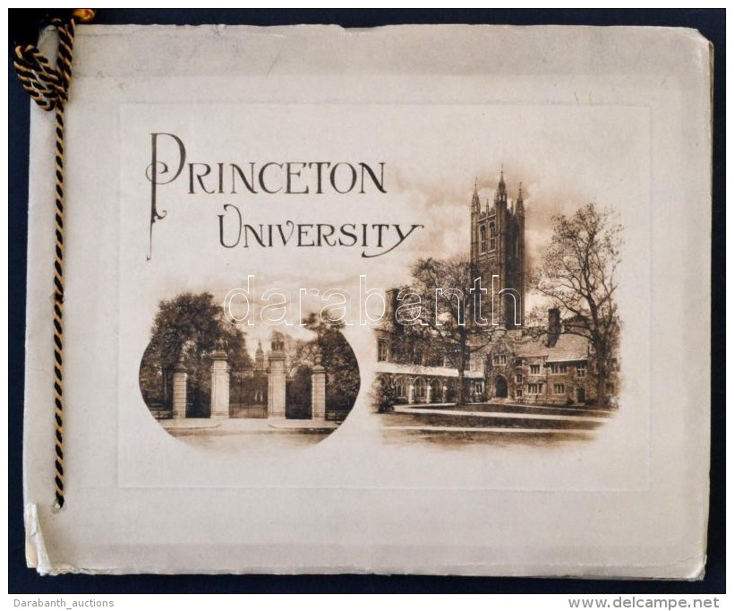 Princeton University Photo-Gravures. New York, &eacute;.n. (1890), The Albertype Company, 36 T. Kiad&oacute;i... - Ohne Zuordnung