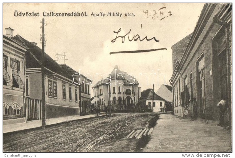 T2 Cs&iacute;kszereda, Miercurea Ciuc; Apaffy Mih&aacute;ly Utca, &uuml;zlet / Street View, Shop - Unclassified