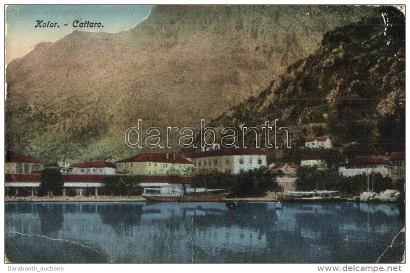 T3 Kotor, Cattaro; Port, General View (EB) - Ohne Zuordnung