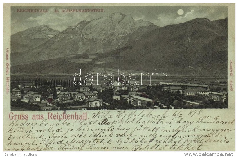 T3 1898 Bad Reichenhall, Achselmannstein, Ottmar Ziher Litho (EB) - Ohne Zuordnung