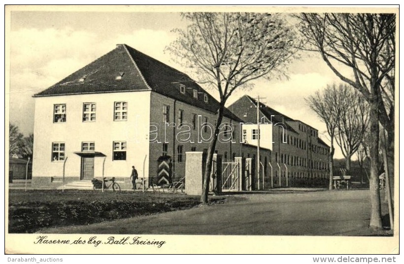 T3 Freising, Kaserne Des Erg. Batl. / Barracks Of The Replacments Battalion, German Military (fa) - Ohne Zuordnung