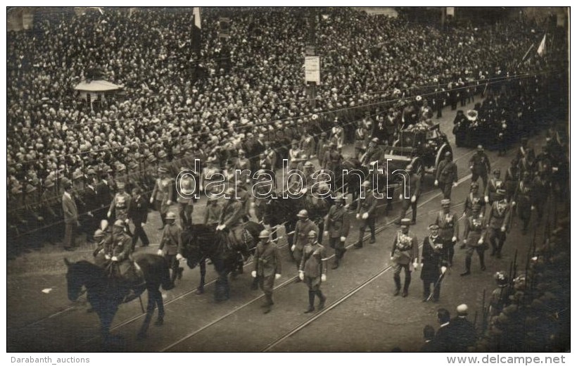 ** T2 1921 Roma, Rome; Via Nazionale, Funerali Del Milite Ignoto / Funeral Of The 'Unknown Soldier' Photo - Ohne Zuordnung