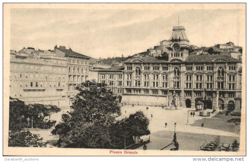 ** T2 Trieste, Piazza Grande / Main Square (from Leporello Booklet) (non PC) - Unclassified