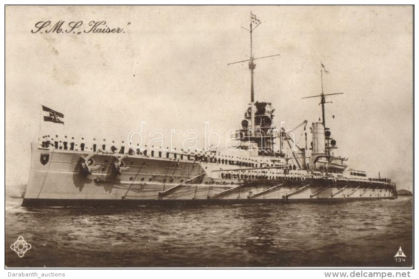 ** T2 SMS Kaiser, Battleship Of German Kaiserliche Marine - Unclassified
