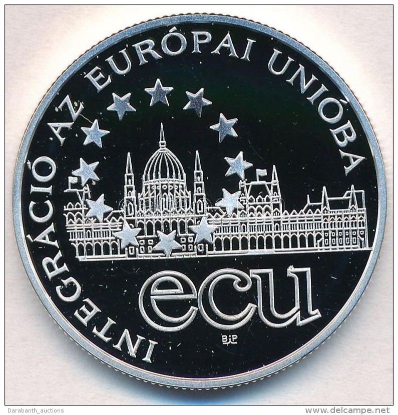 1995. 1000Ft Ag 'Integr&aacute;ci&oacute; Az EU-ba-ECU'  Tan&uacute;s&iacute;tv&aacute;nnyal T:PP - Unclassified