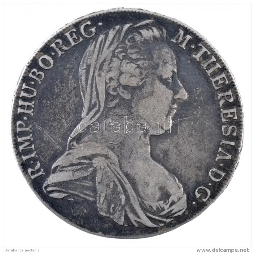 Ausztria 1780IC-FA Tall&eacute;r Ag 'M&aacute;ria Ter&eacute;zia' B&eacute;cs (27,79g) T:2- Patina 
Austria... - Ohne Zuordnung