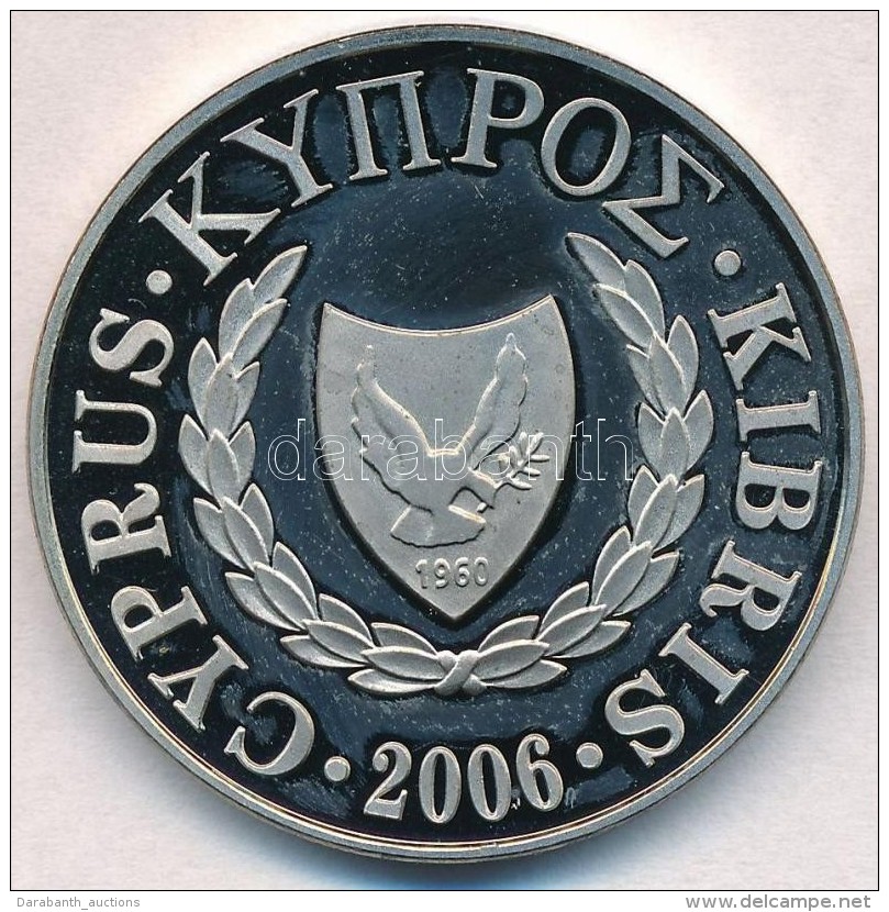 Ciprus 2006. 1Å Ag T:1(PP)
Cyprus 2006. 1 Pound Ag C:UNC(PP) - Unclassified