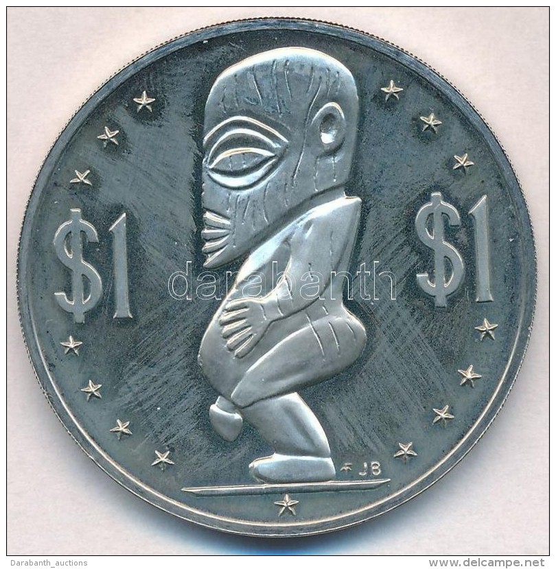 Cook-szigetek 1978. 1$ Cu-Ni T:1(PP)
Cook Islands 1978. 1 Dollar Cu-Ni C:UNC(PP) - Ohne Zuordnung