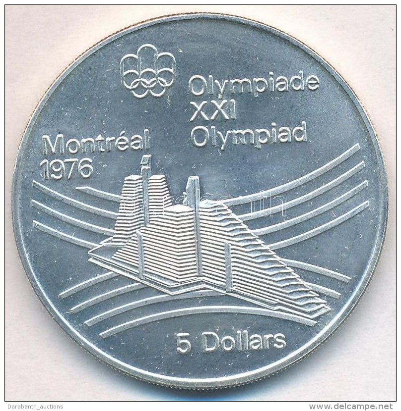 Kanada 1976. 5D Ag 'Montreali Olimpia - Olimpiai Falu' T:1
Canada 1976. 5 Dollars Ag 'Montreal Olympics - Olympic... - Unclassified