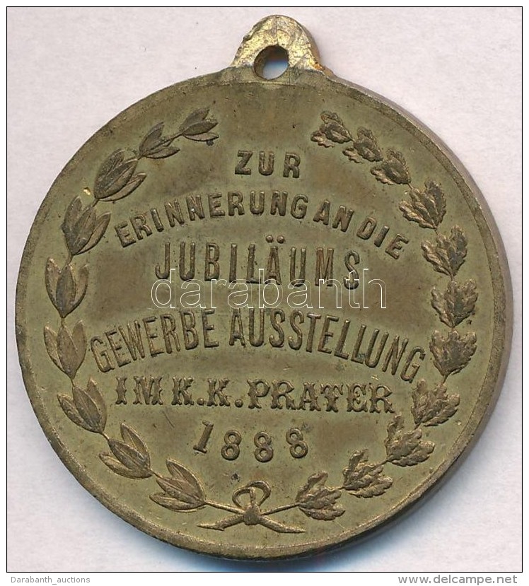 Ausztria 1888. 'A Cs&aacute;sz&aacute;ri &eacute;s Kir&aacute;lyi Praterben Tartott Jubileumi Kereskedelmi... - Ohne Zuordnung