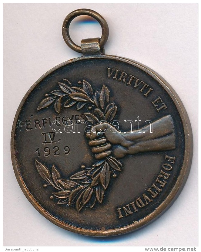 1929. 'Budapesti Egyetemi Athletikai Club Versenyd&iacute;ja / Virtvti Et Fortitvdini' Br D&iacute;j&eacute;rem... - Unclassified