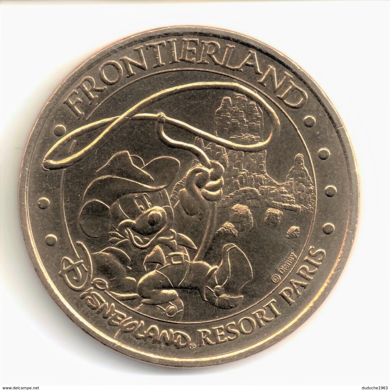 Monnaie De Paris 77.Disneyland 4 Frontierland 2009. Neuve - 2009