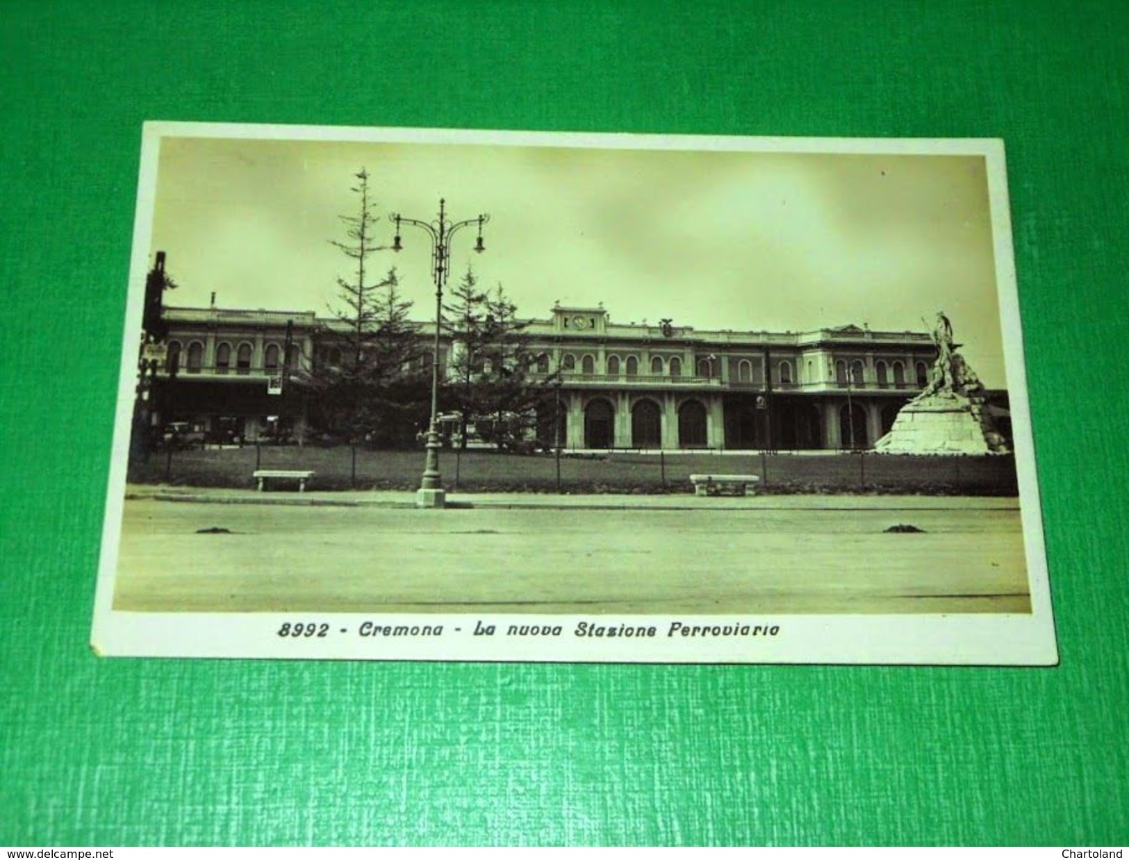 Cartolina Cremona - La Nuova Stazione Ferroviaria 1920 Ca - Cremona