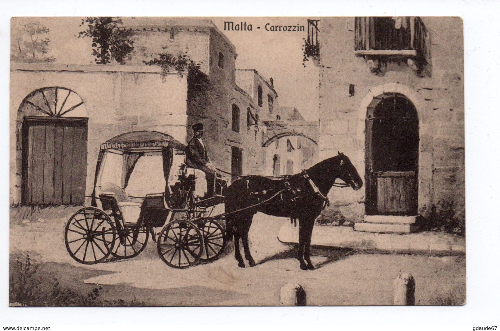 MALTA - CARROZZIN - Malte