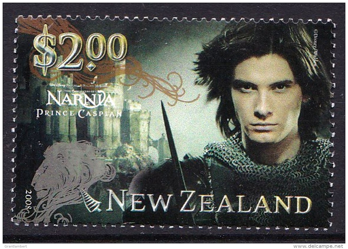 New Zealand 2008 Narnia Prince Caspian $2.00 MNH - Unused Stamps