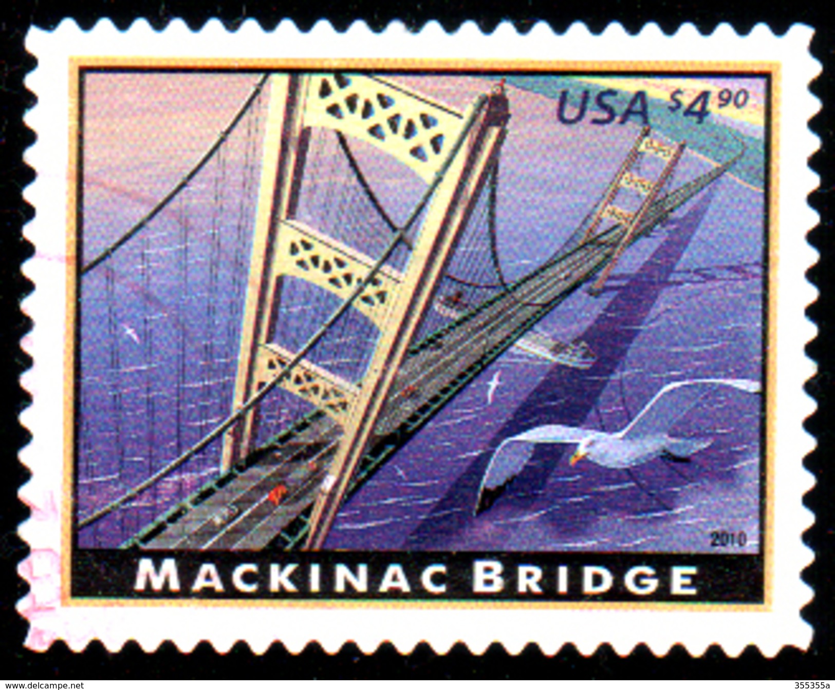 USA 2010 Bridge, 1 Postally Used - Used Stamps