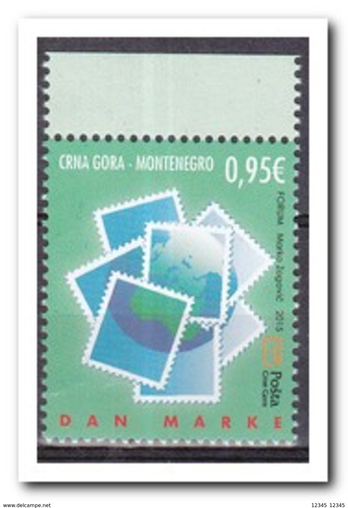 Montenegro 2015, Postfris MNH, Day Of The Stamp - Montenegro