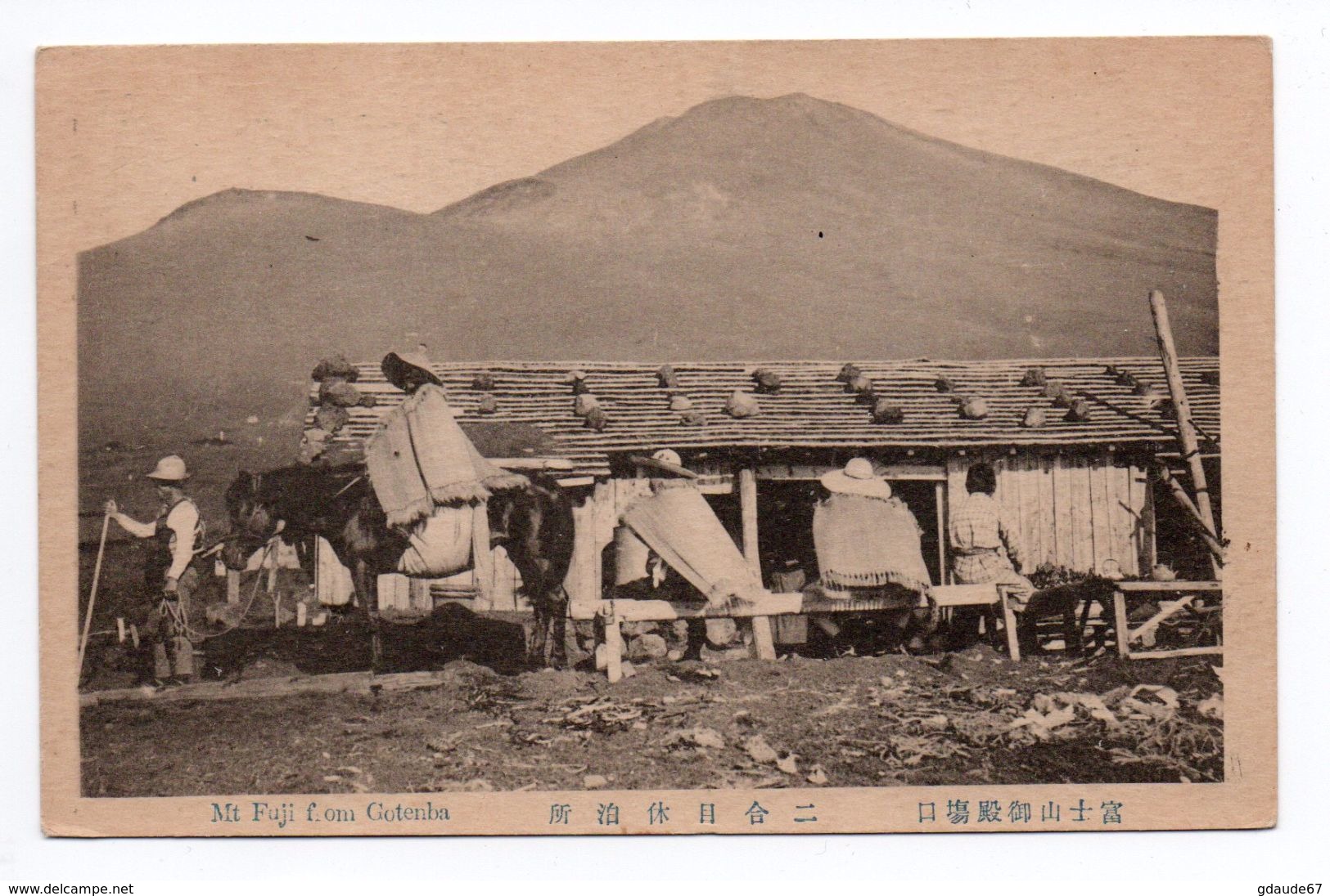 MONT FUJI FROM GOTENBA (JAPON) - Otros & Sin Clasificación