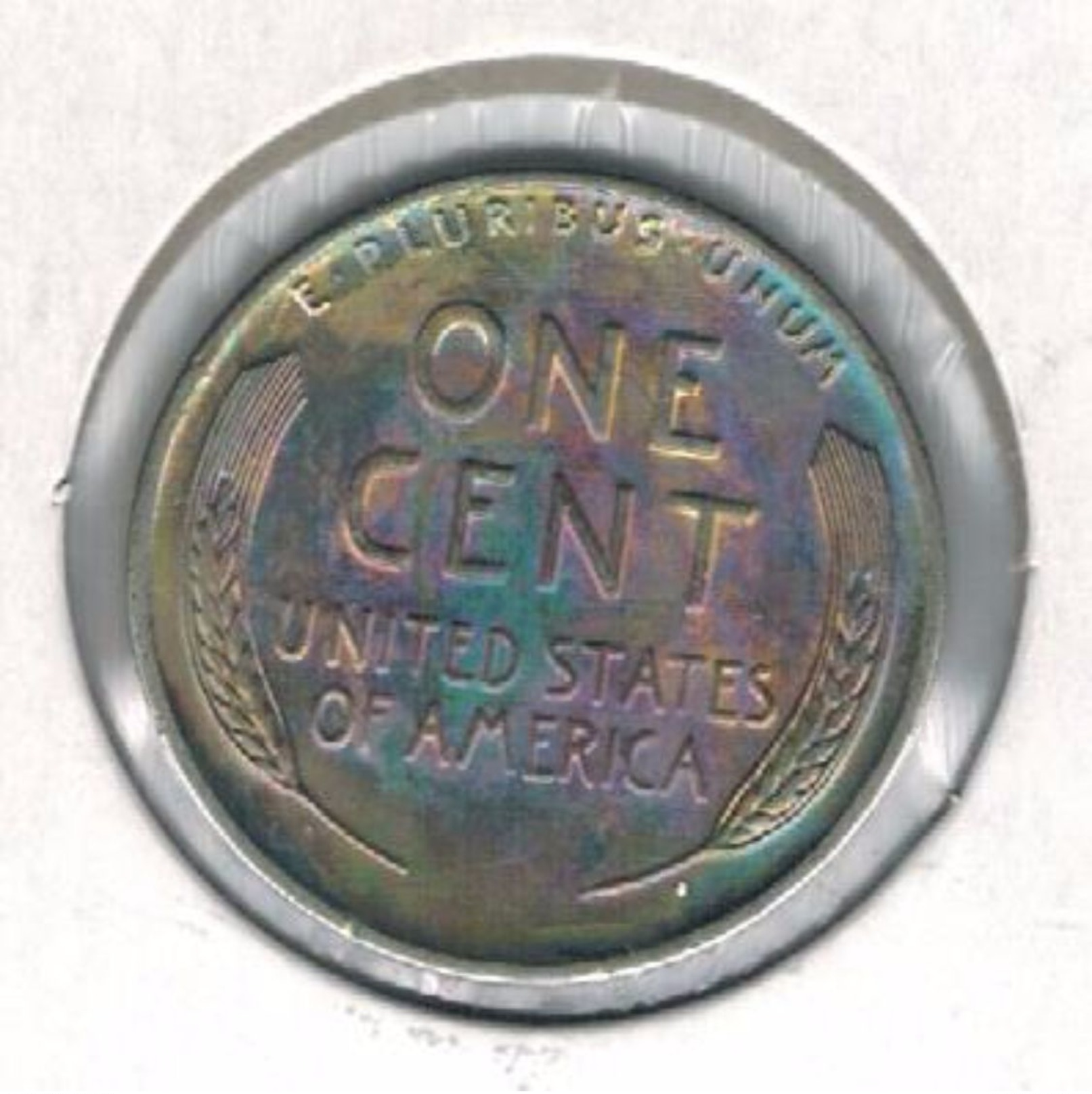 USA, Lincoln Cent, 1943 , XF. - 1909-1958: Lincoln, Wheat Ears Reverse