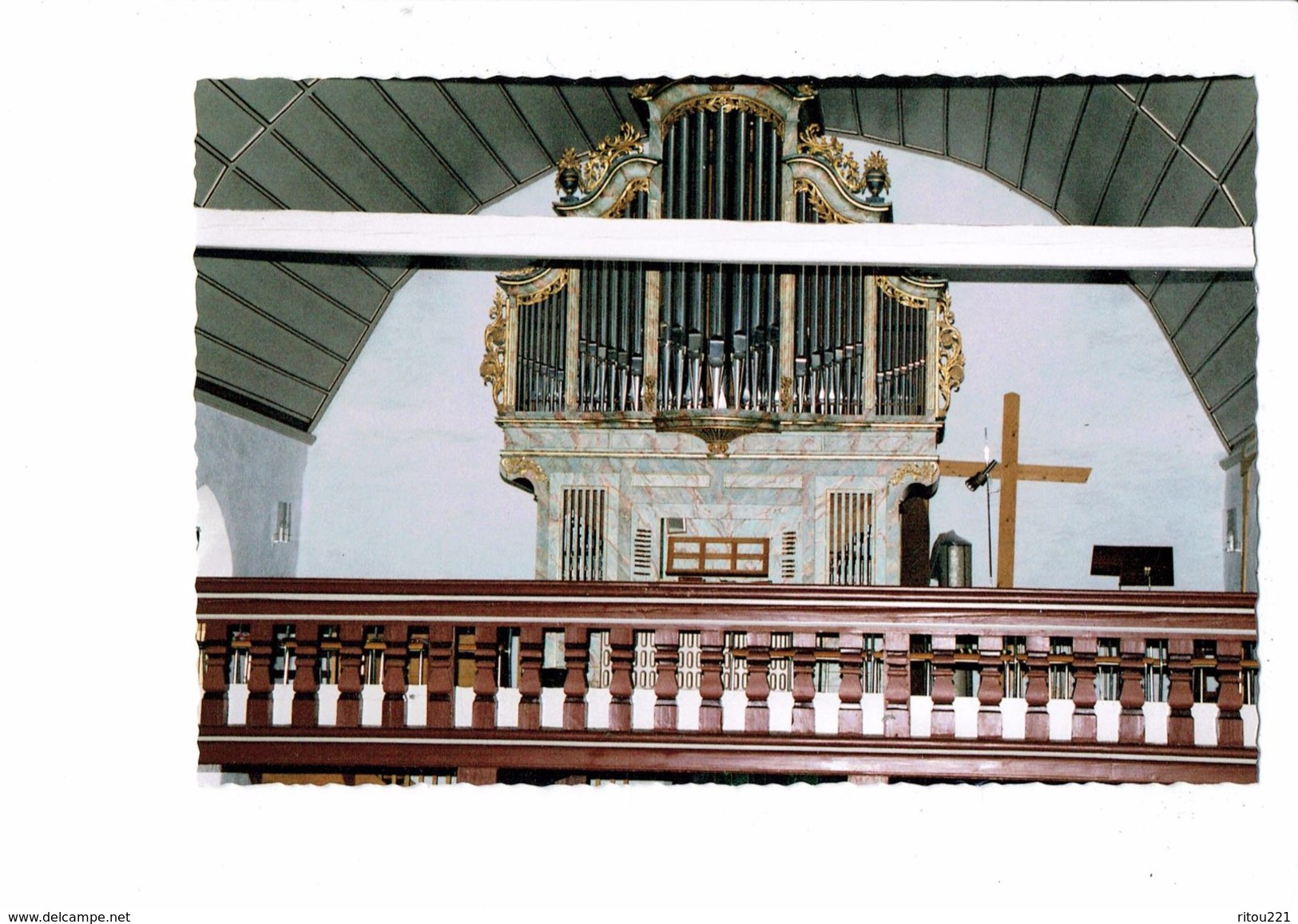 Carte Photo Moderne - Guggisberg - Suisse - Les Orgues Du Temple - église Orgue Orgel - 2005 - Guggisberg