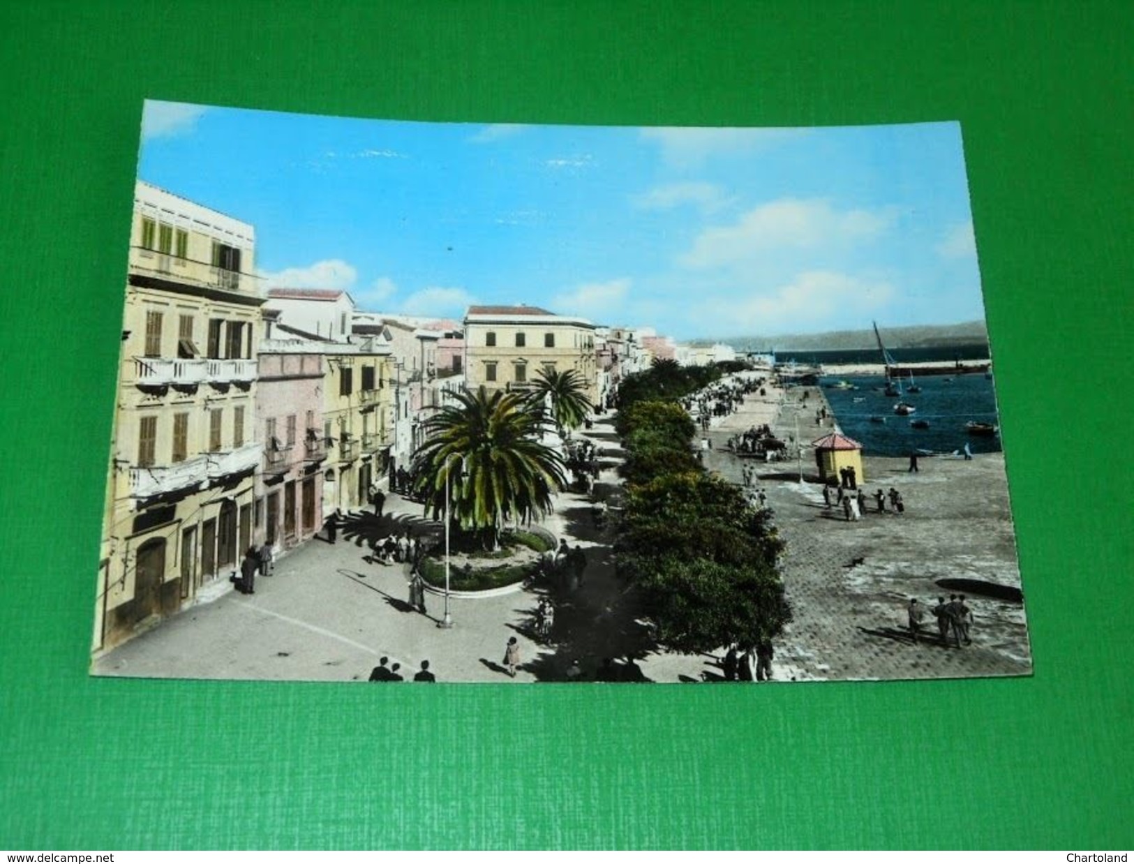 Cartolina Carloforte - Lungomare 1960 Ca. #2 - Cagliari