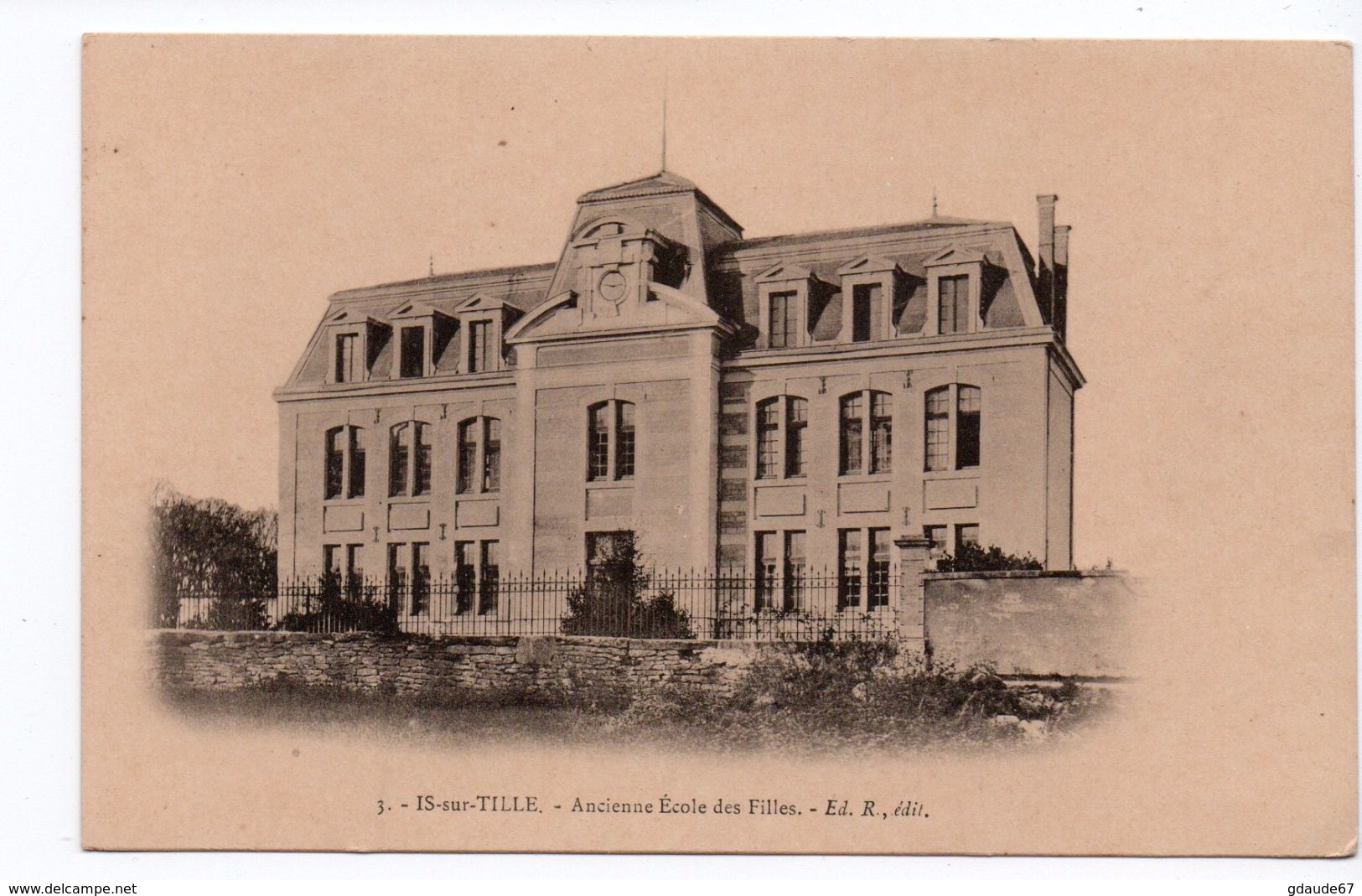 IS SUR TILLE (21) - ANCIENNE ECOLE DES FILLES - Is Sur Tille