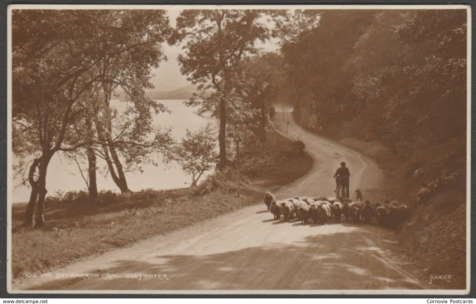Near Stybarrow Crag, Ullswater, Cumberland, 1914 - Judges RP Postcard - Other & Unclassified