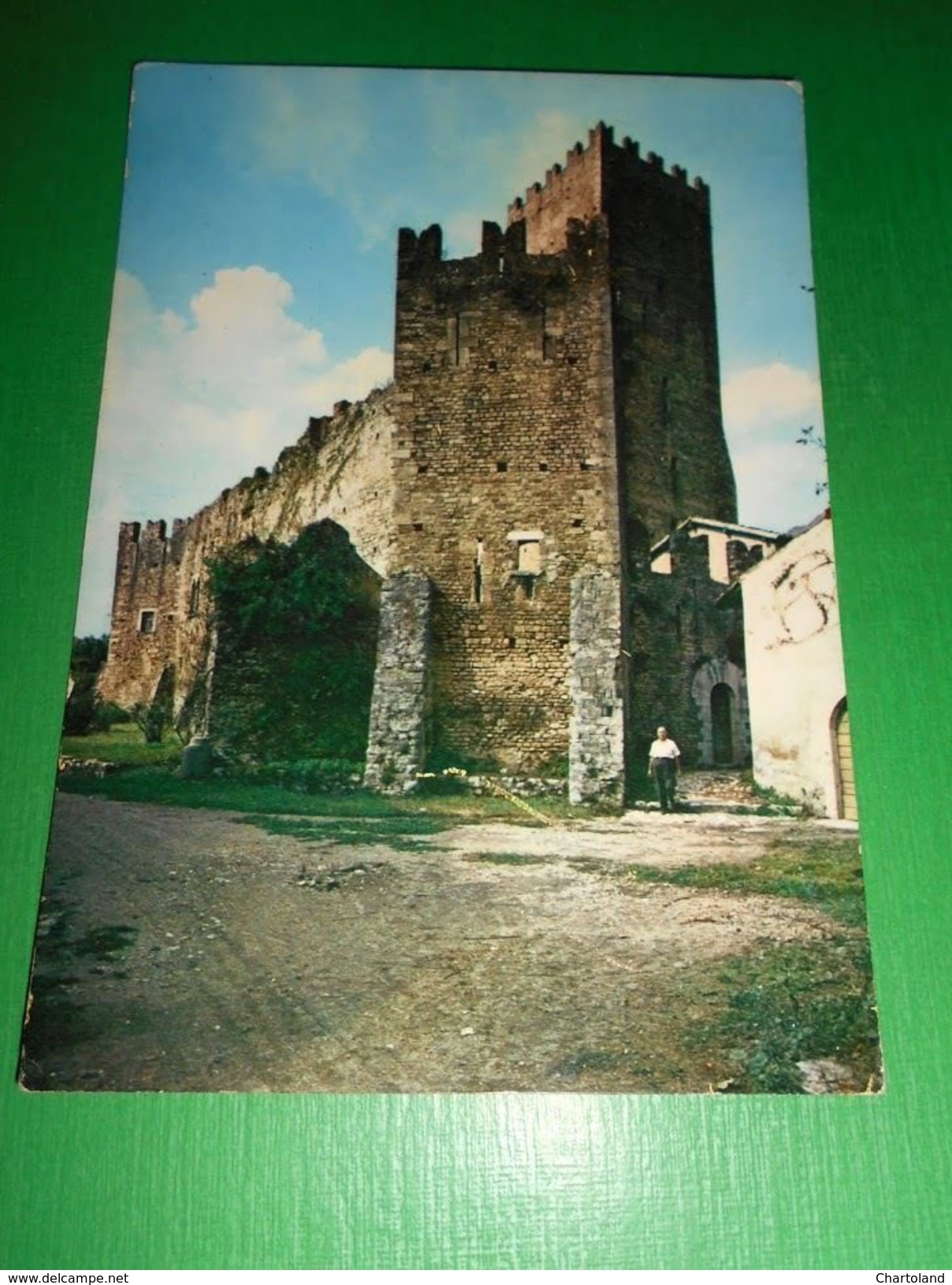 Cartolina Ninfa ( Latina ) - Il Castello 1967 - Latina